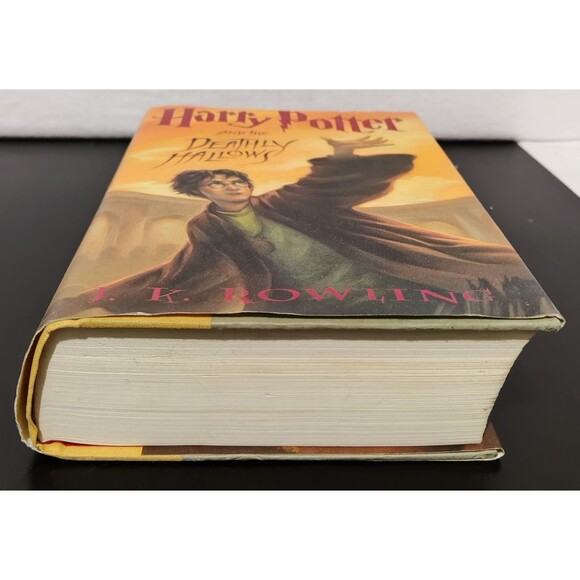 First Edition Harry Potter And The Deathly Hallows Hardcover Book 2007 Pre Owned - Picture 7 of 7